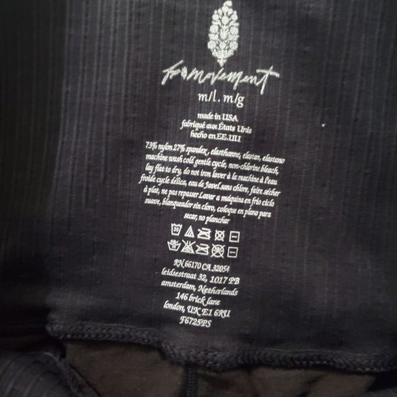 New free people good karma movement short sizes M/L and xs/s - Picture 8 of 11